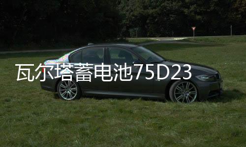 瓦尔塔蓄电池75D261141333L/65AH/550A/奇骏天籁/翼神雅阁森林人汽车电瓶