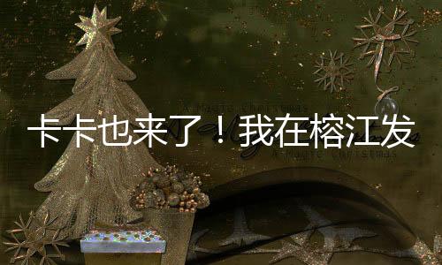 卡卡也来了🙎🏻‍♀️！我在榕江发现了“村超”的出圈秘籍