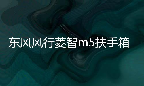 东风风行菱智m5扶手箱专用261141330261141331全车改装V3/m5L免打孔车内储物配件