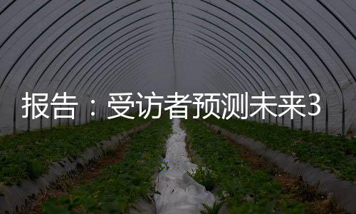 报告🍻：受访者预测未来3至5年全球体育市场平均增长率约7.3%
