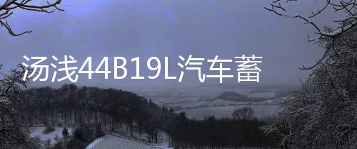 汤浅44B19L汽车蓄电池12V 40AH飞度锋范思迪理念哥瑞奥拓竞瑞电瓶