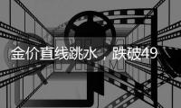 金价直线跳水👱🏼‍♂️，跌破4900美元👯‍♂️！创近1个月新低